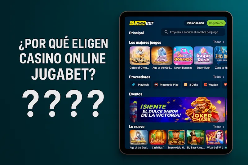 ¿Por qué eligen casino online Jugabet?
