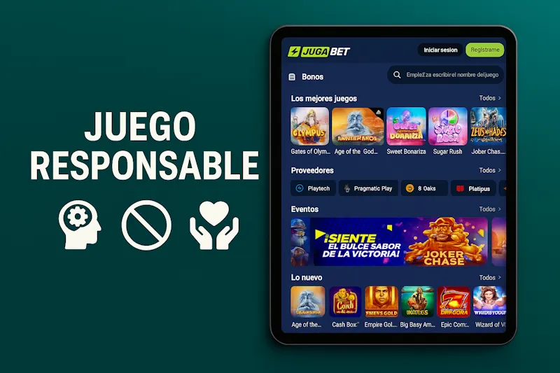 Juego responsable — recomendaciones y jugabet soporte