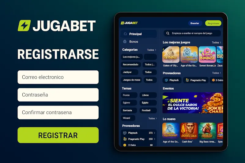 Jugabet registrarse — guía paso a paso
